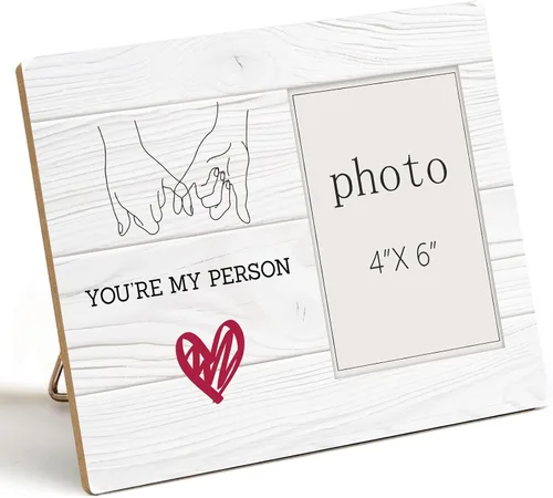 Miniatura 9 de I Love You Most Gifts - Marco de fotos de madera con corazones para él, su cumpleaños, aniversario, Navidad, regalo sentimental "I Love You