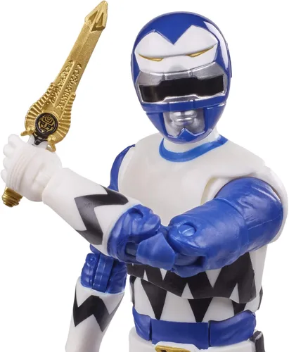 Miniatura 6 de Power Rangers Lightning Collection Lost Galaxy Blue Ranger - Figura de acción coleccionable de 6 pulgadas con accesorios