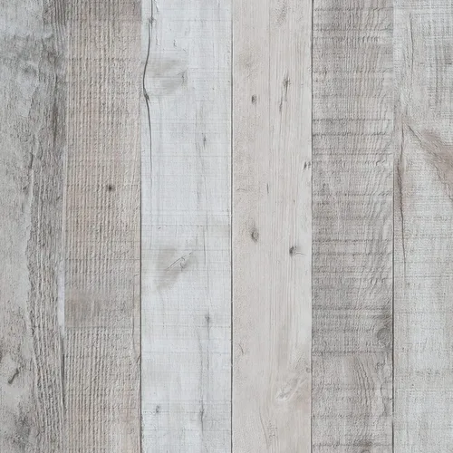 Wenmer Papel Tapiz de Madera Gris Shiplap para Despegar y Pegar - 17.71" x 236" Papel Tapiz Autoadhesivo de Tablones de Madera para Gabinetes,