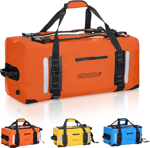 Miniatura 11 de ESONE Bolsas Secas Mochila Impermeable para Hombres/Mujeres Bolsas Secas para Kayak Mochila Impermeable para Viajes Mochila de Bolsa Seca Bolsa