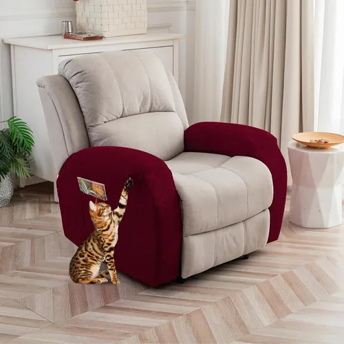 Miniatura 20 de Funda para Silla Reclinable 100% Impermeable, 1 Pieza Fundas Elásticas para Sofá Reclinable Lavables para Silla Reclinable para Mascotas, Perros