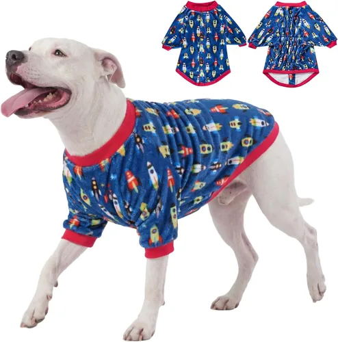 Miniatura 15 de LovinPet Chaqueta para mastín, ropa de invierno ligera de franela mejorada, tela agradable a la piel, ropa fina con estampado de leopardo rosa