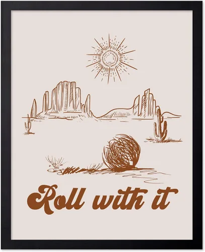 Miniatura 68 de Poster Master Póster de You've Yeed Your Last Haw - Impresión retro de vaquero marrón - Arte occidental - Arte moderno - Arte del salvaje oeste