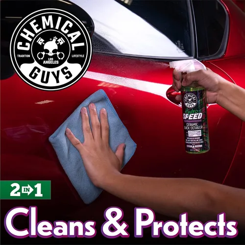 Miniatura 6 de Chemical Guys HydroSpeed - Detalle rápido de cerámica, seguro para automóviles, camiones, SUV, motocicletas, caravanas y más, 32 onzas líquidas