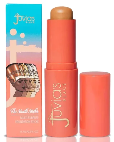 Miniatura 8 de Juvia's Place The Shade Stick Foundation Aberdeen - Muy ligera con matiz neutro para tonos de piel claros a claros, cobertura para base, corrector