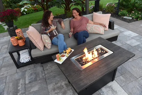 Miniatura 6 de Endless Summer, The Marc, mesa de fuego de gas propano 40 x 28 pulgadas, 40,000 BTU