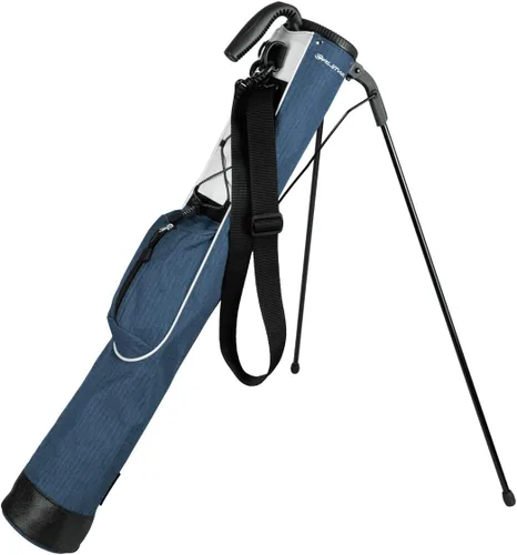 Miniatura 21 de Orlimar Pitch 'n Putt - Bolsa de golf ligera con soporte, diseño de transporte ultraligero, divisor bidireccional, correa para el hombro, bolsa