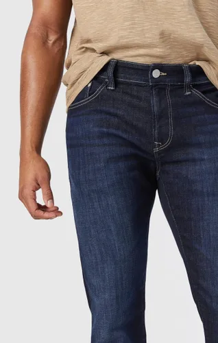 Miniatura 34 de Mavi Jake - Jeans para hombre, tiro regular, pierna ajustada