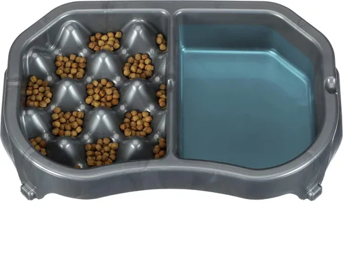 Miniatura 18 de Neater Pet Brands - Comedero lento, ordenado, para perros, divertido, saludable, sin estrés, tazón que ayuda a detener la inflamación, evita