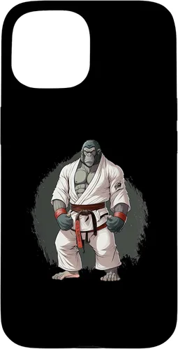 Miniatura 6 de iPhone 11 Gorilla In Judo Uniforme - Estuche japonés de artes marciales