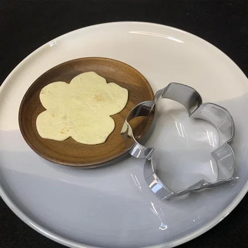 Miniatura 7 de Cortador de galletas de flores tropicales de 3.5 pulgadas, moldes de fondant para hornear