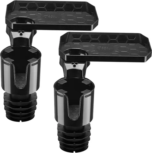 Miniatura 8 de JoyTutus - Expansor de portavasos para coche, bandeja fijable para tazas de automóvil con rotación de 360°, soporte grande para tazas que adapta