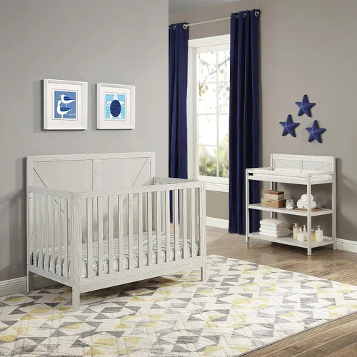 Miniatura 11 de Suite Bebe Barnside - Cuna convertible 4 en 1 para bebés en Castaño Vintage