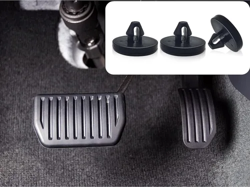 Miniatura 4 de Ajxn 8 PIEZAS Tapón del Interruptor de Freno Coche Camión Auto Pastilla del Pedal Luz de Embrague Tapón 90541-06036 (Negro)