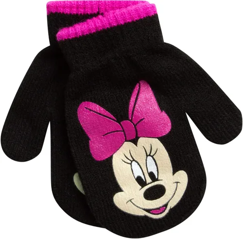 Miniatura 5 de Disney Girls Minnie Mouse and Vampirina Winter Hat and 2 Pair Mitten or Glove Set ToddlerLittle Girl