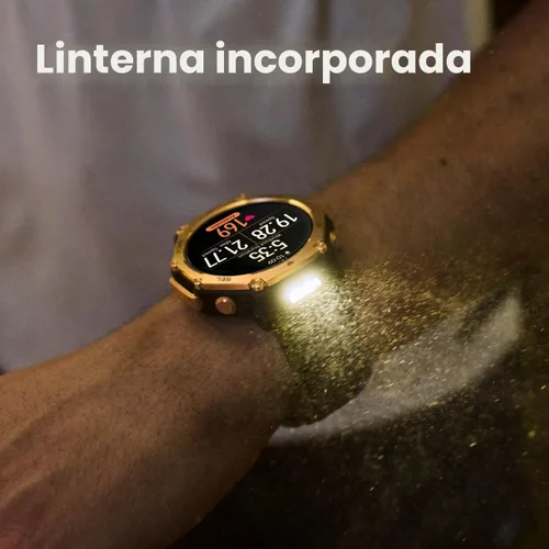 Miniatura 5 de Amazfit T-Rex 3 Pro - Reloj inteligente para exteriores con pantalla AMOLED de zafiro de 1.890 in, bisel Ti, GPS de doble banda, mapas sin conexión