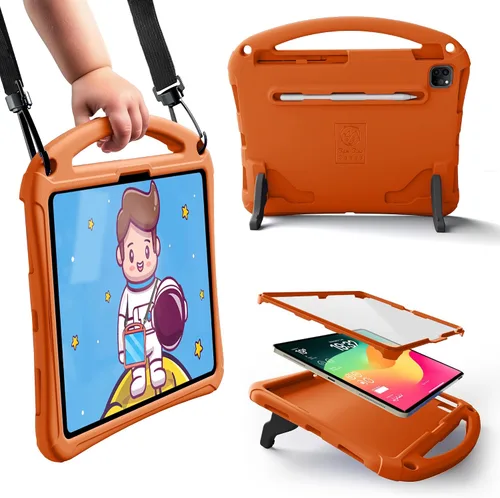 Miniatura 14 de Bam Bino Space Suit Kids - Funda para iPad Pro de 12.9 pulgadas, modelos de 3ª/4ª/5ª/6ª generación (2018-2022)