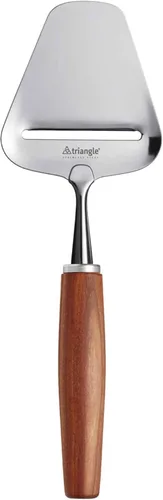 triangle Cheese Plane - Rebanadas uniformemente quesos suaves y duros, mango de madera de ciruela, apto para lavavajillas, colección Sense