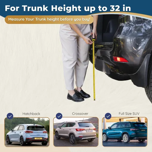 Miniatura 6 de Rampa para perros para automóvil, rampas antideslizantes para perros grandes, rampa estable para perros de 190 libras de capacidad, rampa plegable
