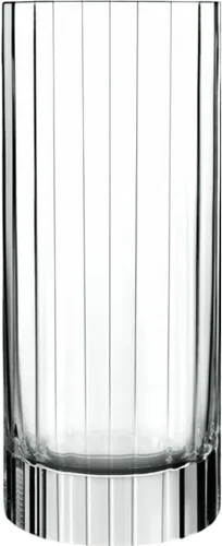 Miniatura 4 de Luigi Bormioli Bach - Vasos altos acanalados, fabricados en Italia (juego de 4), vasos de barra de 16.5 onzas con base pesada, bordes cortados