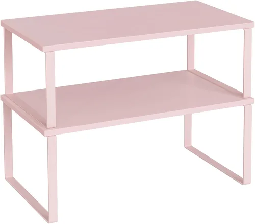 Miniatura 24 de SONGMICS Estante Organizador de Gabinete, Juego de 2 Estantes de Encimera de Cocina, Almacenamiento de Cocina, Estante de Especias, Apilable