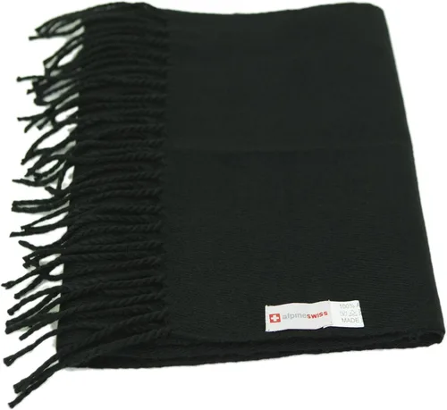 Miniatura 39 de Alpine Swiss Bufanda a cuadros para hombre, ultra suave, chal de invierno, cálido, ligero, para clima frío
