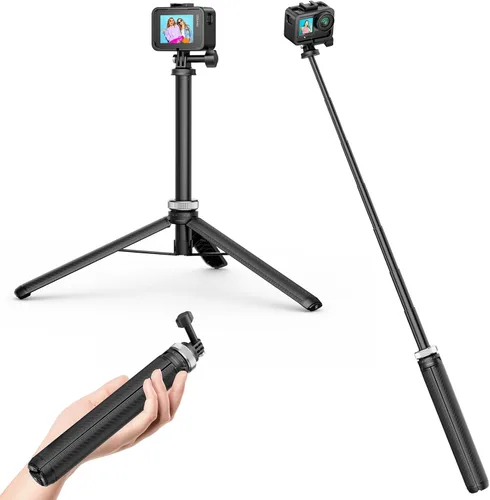 Miniatura 8 de AKASO Barra Selfie Extensible de 1.2M y Soporte de Trípode Accesorios para Cámara de Acción Compatible con AKASO EK7000/Brave 4/Brave 7 LE/Brave