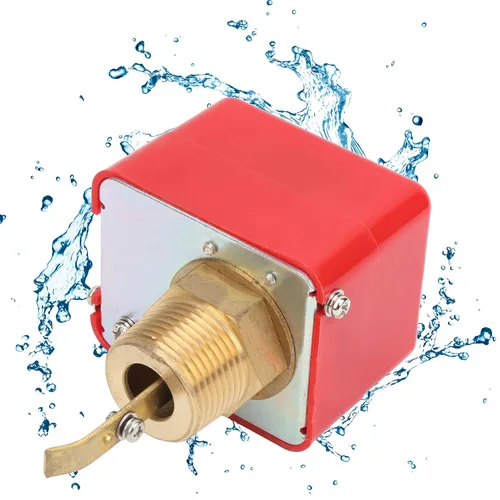 Miniatura 4 de YWBL-WH HFS-25 1 pulgada tipo paleta de rosca interruptor de control de paleta de agua líquida SPT AC220V 15A con paletas, interruptor
