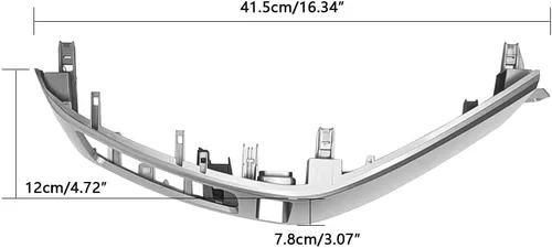 Miniatura 7 de Embellecedor de ventilación con marco de inserción para Toyota Prado Land Cruiser Lexus GX470 2003-2009, panel de salida de ventilación