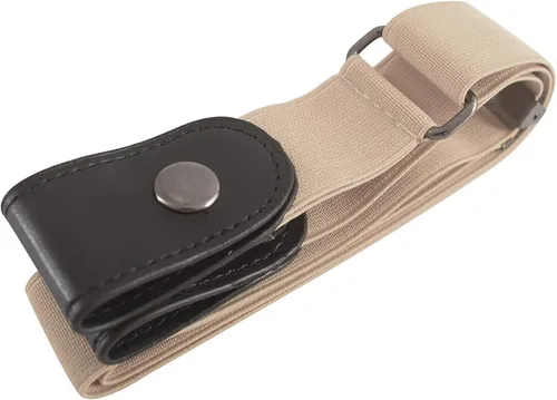 Miniatura 3 de Buckle-Less No Bulge Invisible Waist Belt Adjustable Free Size Comfortable Elastic Belt for Women or Men