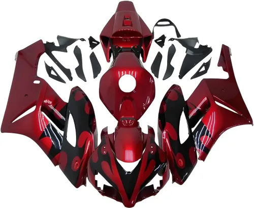 Miniatura 22 de Kit de carenado apto para CBR1000RR 2004 2005 Carenados ABS inyección de plástico Carrocería kit 2-Rojo Negro
