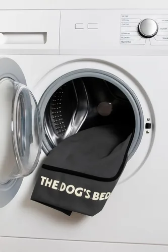 Miniatura 7 de The Dog's Bed - Cama para perros de espuma con soporte para perros XXL, Oxford gris, cama para perro lavable con forro impermeable extraíble, base