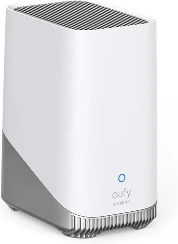 Miniatura 3 de eufy Security Cámara interior S350 con HomeBase 3, cámaras duales, cámara de seguridad con resolución 4K UHD con zoom de 8× y PTZ de 360°, IA
