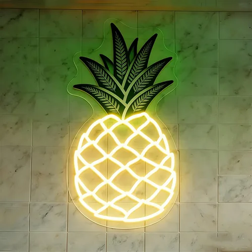 Miniatura 16 de Letrero de luz LED de neón de durazno, lámpara hecha a mano para pared, habitación, fiesta, hogar, bar, arte, Navidad, dormitorio, mesa, boda, Coral