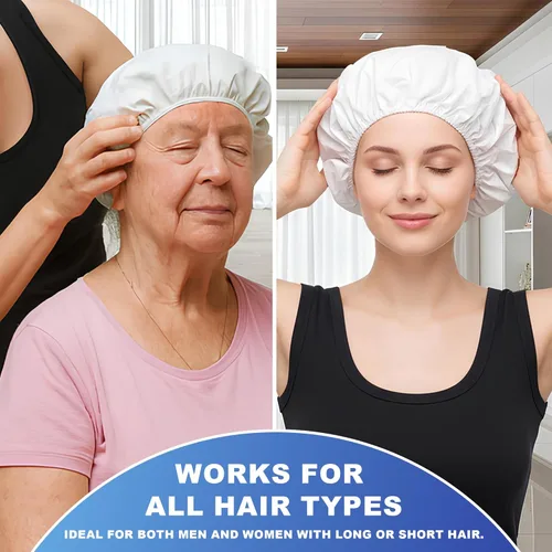 Miniatura 6 de MedVance Gorro de champú sin enjuague, gorro de ducha sin enjuague que aplica champú y acondiciona, productos de cuidado de ancianos, pacientes