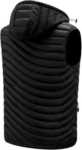 Miniatura 2 de Mens Lightweight Puffer Vest Hooded Winter Warm Vest