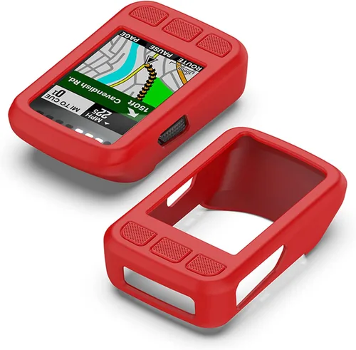 Miniatura 10 de Funda de silicona compatible con Wahoo Elemnt Bolt V2 GPS Ciclismo/Bike Computer Bundle Funda protectora de piel Accesorios de parachoques (negro)