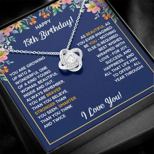 Miniatura 2 de FG Family Gift Mall Regalos de quinceañera para una niña de 15 años, regalos para cumpleaños de 15 años, ideas de regalo para adolescentes, collar