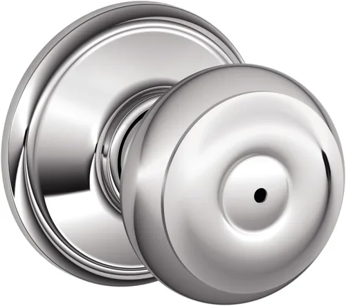 Miniatura 120 de SCHLAGE Lock Company F10GEO625ADD Colección Addison SCHLAGE - Pomo de paso, cromo brillante Cromado brillante