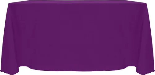 Miniatura 60 de Ultimate Textile - Paquete de 2 manteles rectangulares reversibles de satén Shantung - Majestic - Mantel rectangular de 108 x 156 pulgadas