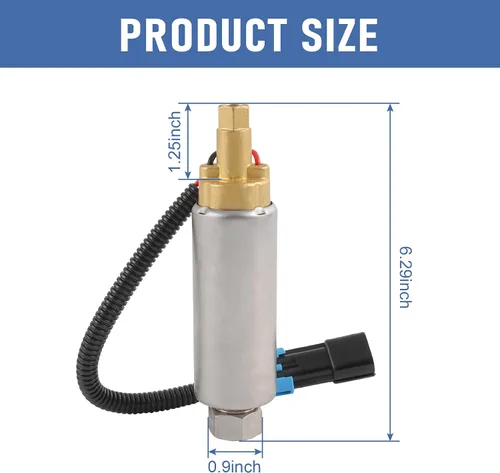 Miniatura 5 de Bomba eléctrica de alta presión 861156A1 PH500-M014 de repuesto para Mercruiser EFI MPI V6 V8 305 350 454 502 4.3 5.0 5.7 7.4 8.2 motores marinos
