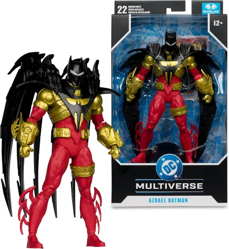 Miniatura 6 de McFarlane Toys - DC Multiverse Azrael Batman (Knightquest) Figura de acción de 7 pulgadas