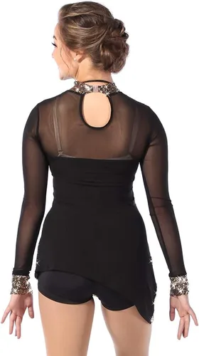 Miniatura 2 de Alexandra Collection Vestido Unstoppable Ombre de malla de lentejuelas para mujer, Ombre