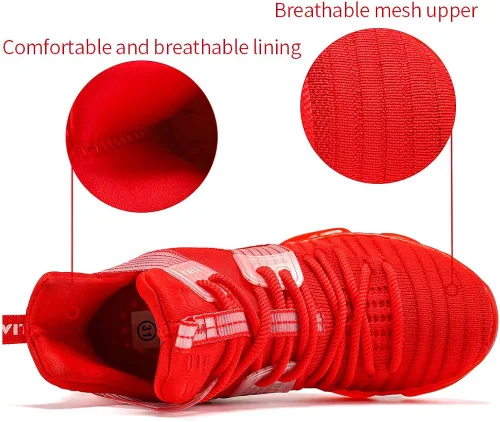 Miniatura 2 de Tenis para básquetbol para niños, tenis deportivos para niñas y niños, tenis para entrenamiento para la escuela, antideslizantes, tenis