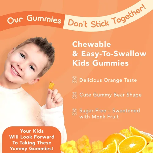 Miniatura 7 de GOJOY NATURALS Gomitas de atención para niños - Suplemento de 7 en 1 para la atención y el enfoque para niños y adolescentes con extracto