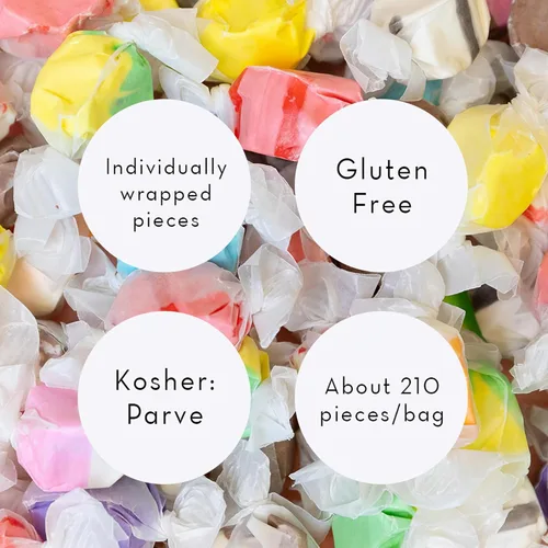 Miniatura 3 de Caramelos de agua salada Taffy en una bolsa de 3 libras, de Sweets