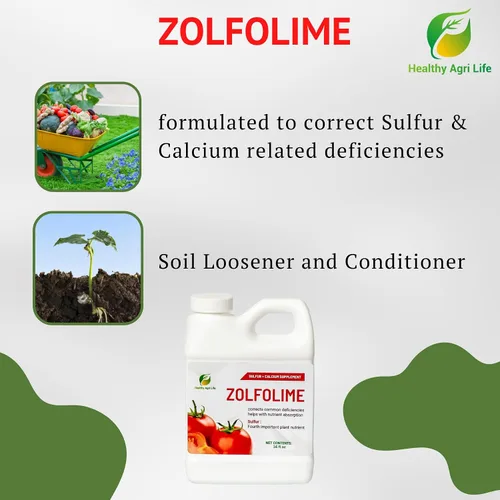 Miniatura 3 de Healthy Agri Life - Líquido de alimentos para césped y plantas de azufre - Aflojante y acondicionador de suelo, ideal para suelos compactos, agua