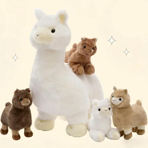 Miniatura 19 de MaoGoLan Mono gigante de peluche con bebés, juguete de peluche suave con plátano regalo para niños, niñas, niños, mamá y 3 bebés pequeños colgantes