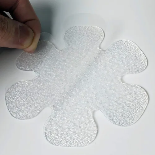 Miniatura 6 de SANKEMU Adhesivos transparentes antideslizantes para bañera, 20 tiras de seguridad para bañera, apliques que evitan que se resbalen los agarres