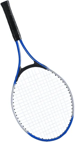 Miniatura 5 de Raqueta de tenis ligera a prueba de golpes para principiantes, raqueta profesional con equipo de entrenamiento, adecuada para práctica de pares